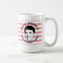 Presidente en 2012 taza de Rick Perry