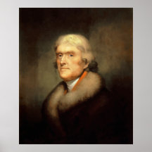 Presidente Jefferson Painting Impresiones