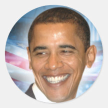 Presidente Obama Commemorative Etiqueta