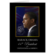 Presidente Obama con John F. Kennedy Felicitaciones