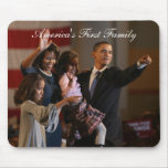 Presidente Obama First Family Keepsakes Tapetes De Ratones