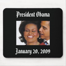 Presidente Obama INAUGURATION Alfombrillas De Ratones