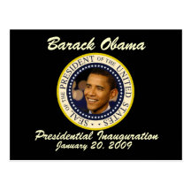 Presidente Obama Inauguration Commemorative Postal