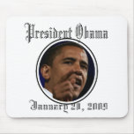 Presidente Obama Inauguration Keepsakes Alfombrillas De Ratón