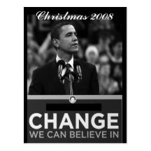 Presidente Obama Inauguration Keepsakes Postales