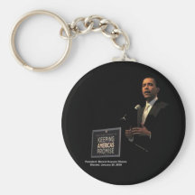 Presidente Obama Keychain Memorabilia de los E.E.U Llavero Personalizado