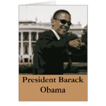 Presidente Obama Postcard Tarjeton