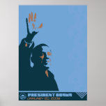 Presidente Obama Print Poster