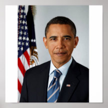 Presidente Obama, retrato oficial Posters