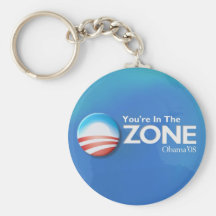 Presidente Obama ZONE 08 Llavero Personalizado