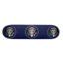 Presidente Of The los Estados Unidos de América, u Patineta Personalizada