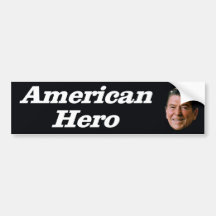 Presidente Ronald Reagan 'Portrait 1981 Pegatina De Parachoque