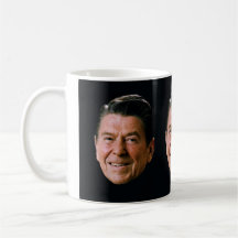 Presidente Ronald Reagan 'Portrait 1981 Taza De Café