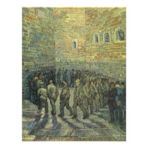 Presos que ejercitan, Van Gogh, bella arte del vin Comunicado Personal