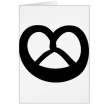 pretzel de la panadería felicitaciones