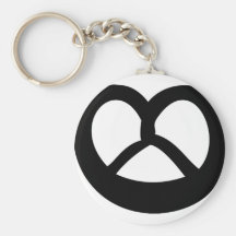 pretzel de la panadería llavero personalizado