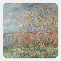 Primavera, 1880-82 colcomanias cuadradas personalizadas