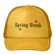 Primavera alegre gorras de camionero