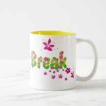 Primavera alegre taza de café