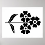 Primavera - flor danesa - posters