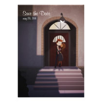 Primer beso - ahorre la fecha invitaciones