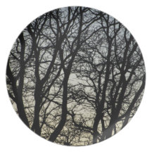Primer del árbol de Magestic Plato De Cena