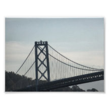 Primer del puente de San Francisco Bay Fotografia