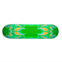 Primer día de fractal del verano patineta personalizada