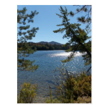 Primer día del otoño 2007 en el Adirondacks 4 Postal