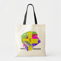 Primer diseño de la CRUZ del ORO de la comunión Bolsas