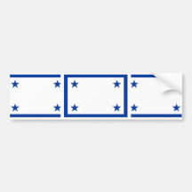 Primer ministro bandera de Cuba, Croacia Pegatina De Parachoque