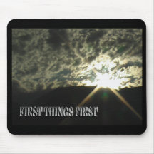 Primer mousepad de las primeras cosas alfombrillas de ratones
