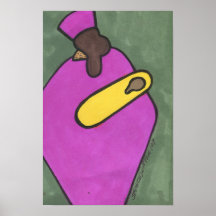 Primer nacido de Janice Treece Senter Posters
