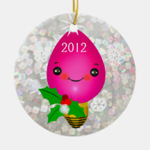 Primer ornamento de la foto del navidad del bebé d adornos de navidad