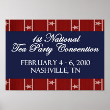 Primer poster nacional del convenio de fiesta del 