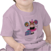 . Primera camiseta del niño del cumpleaños