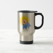 Primera cinta del lugar taza de café