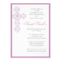 Primera comunión invitación
