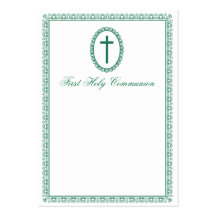 Primera comunión tarjetas personales