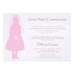 Primera comunión y invitación - chica