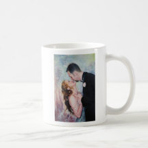 Primera danza, PRIMERA acuarela original de DANCEa Tazas De Café