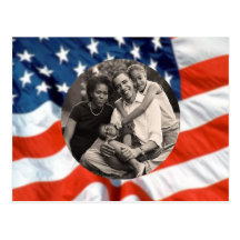 Primera foto de familia de presidente Obama Améric Postales