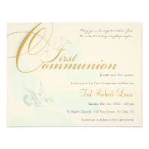 Primera invitación de la comunión