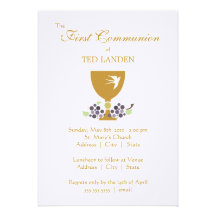 Primera invitación de la comunión
