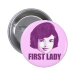 Primera señora Jackie O Button Pin