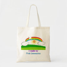 Primeras camisetas y regalos de la comunión de los bolsa