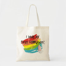 Primeras camisetas y regalos del día de la comunió bolsas de mano