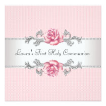 Primeras invitaciones de la comunión de los chicas invitaciones