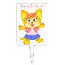 Primero personalizado de la torta del dibujo anima decoraciones de tartas