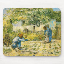 Primeros pasos de Vincent van Gogh 1890 Alfombrilla De Raton